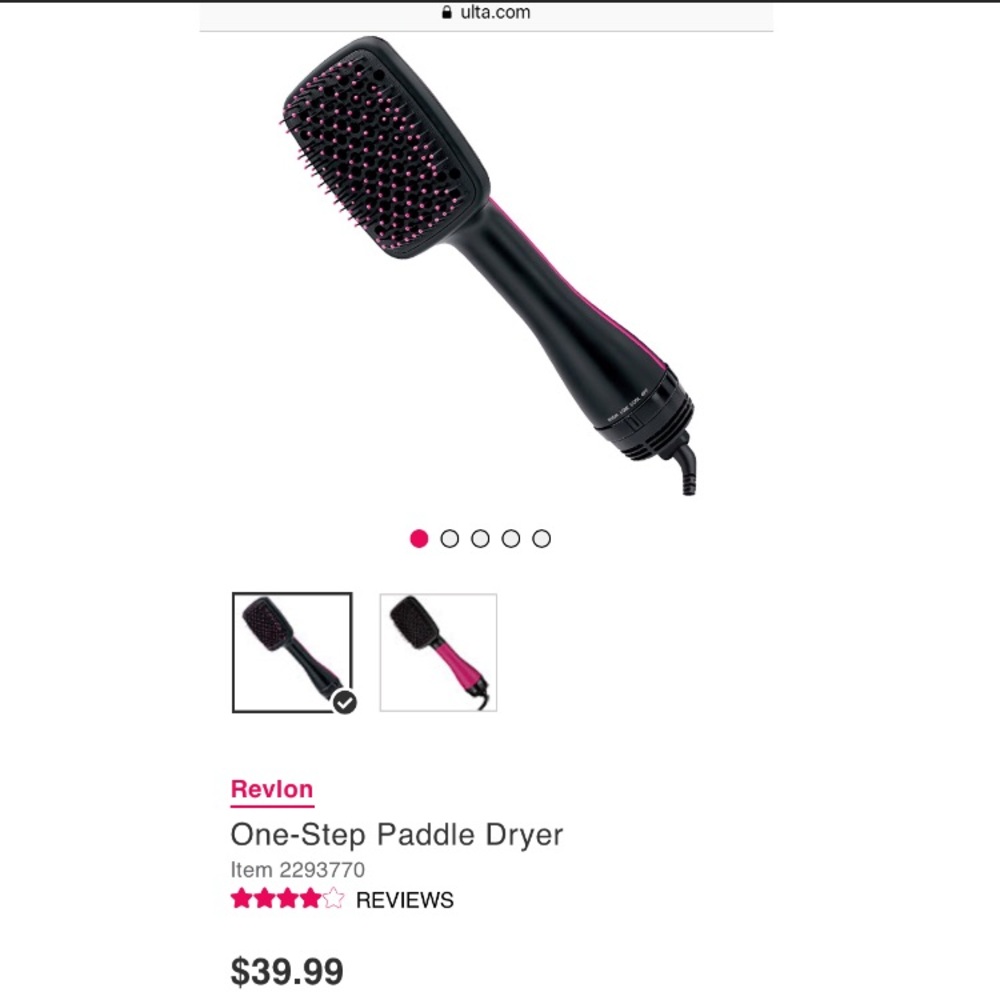 Revlon One Step Paddle Brush Hair Dryer
